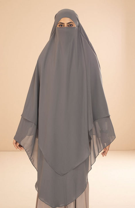 Black Camels Bareerah Khimar Hijab Collection BKH 02