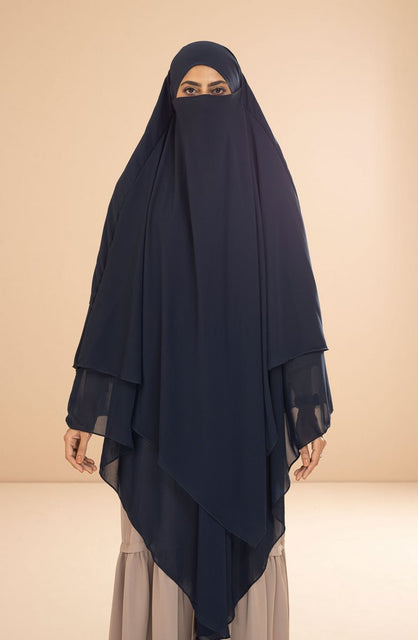 Black Camels Bareerah Khimar Hijab Collection BKH 06