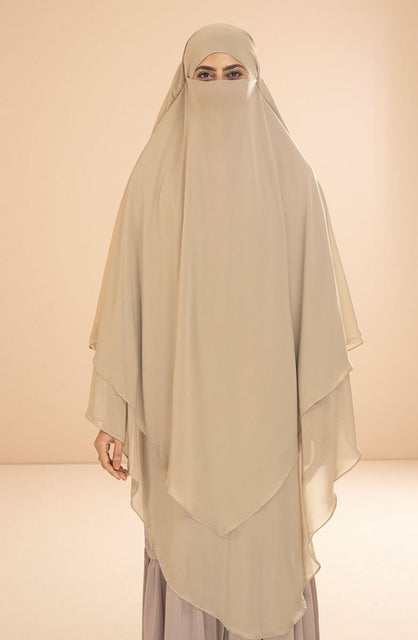 Black Camels Bareerah Khimar Hijab Collection BKH 08