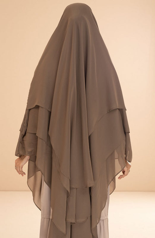 Black Camels Bareerah Khimar Hijab Collection BKH 10
