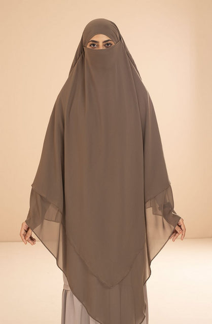 Black Camels Bareerah Khimar Hijab Collection BKH 10