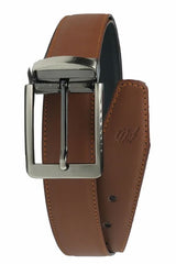 Belts Collection By Jild BLACK CAMEL BROWN Double Sided Reversible Men's' Leather Belt