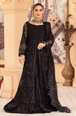 Tehzeeb Luxury Formal Collection By Diara Couture  D-01-03 BLACK NOIR