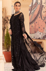 Tehzeeb Luxury Formal Collection By Diara Couture  D-01-03 BLACK NOIR