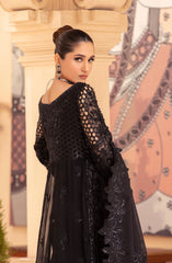 Tehzeeb Luxury Formal Collection By Diara Couture  D-01-03 BLACK NOIR