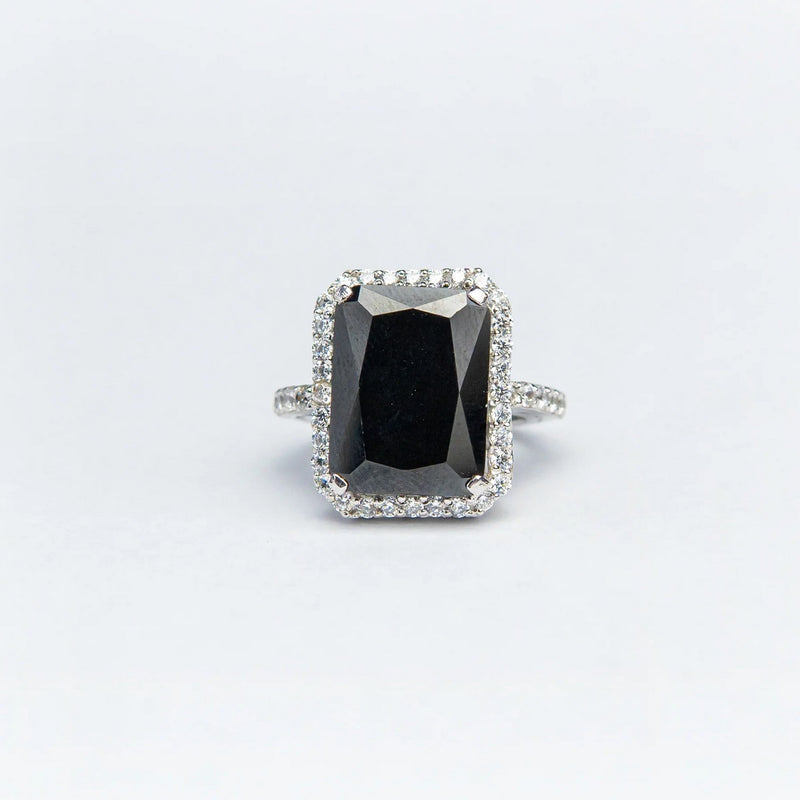 YKL Jewellers Ring Collection BLACK OCTAGON RING