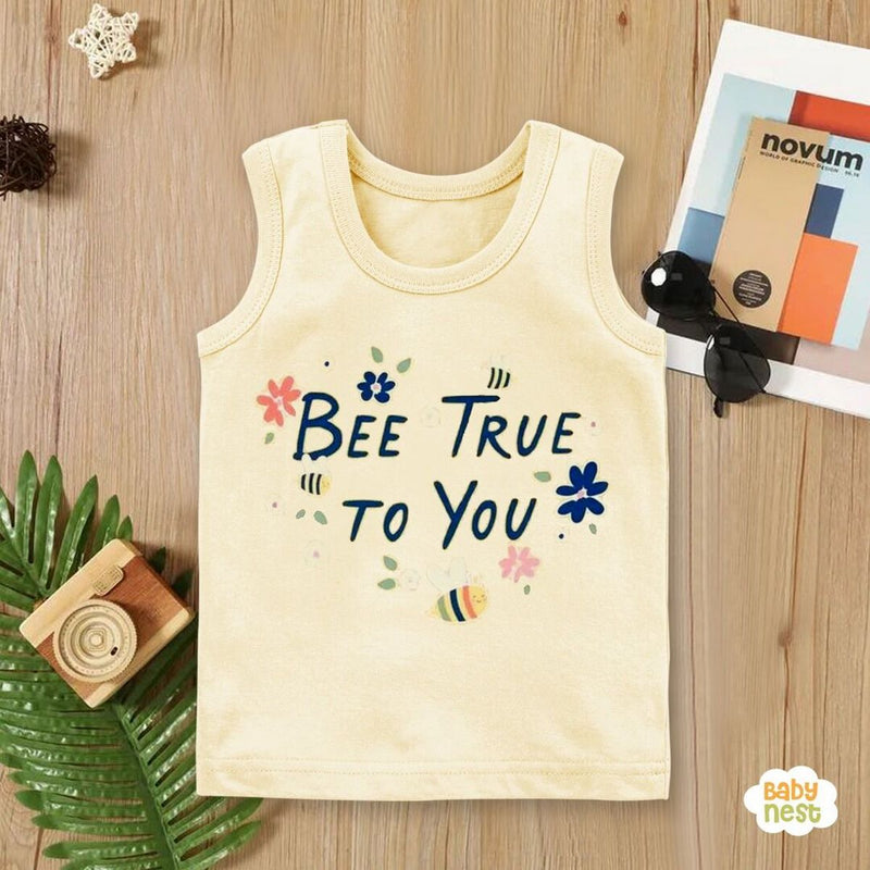 Sandos By Baby Nest BNBBS-161 – Bee True to you – Sandos For Kids – Off White