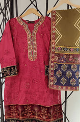 Luxury Lawn Pret Collection by Amna Khadija D-BR EX 07 Stitch