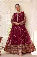 Rasm E Henna Pret Collection By Al Siyab D-02 Bahaar Maroon