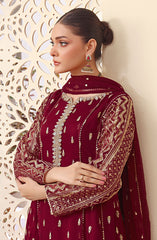 Rasm E Henna Pret Collection By Al Siyab D-02 Bahaar Maroon