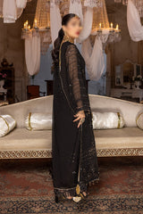 Merakish Unstitched Luxury Formal Collection 2023 Black Orchid
