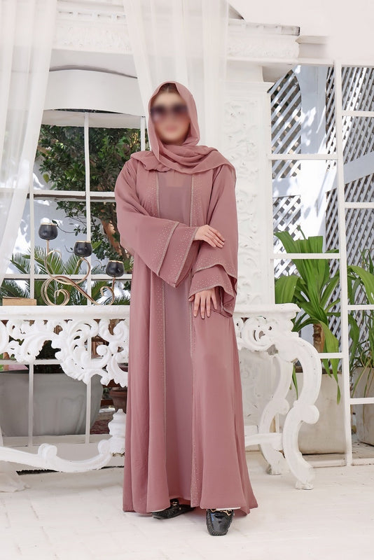 Nayab Abaya Collection Vol 21 by Amna Khadija Blossom Spring