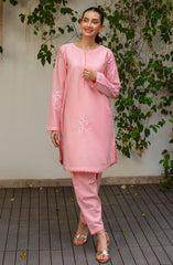 Muse Embroidered 2 Pc Pret Collection By TNG Store D-01 Blush (Pinkish)