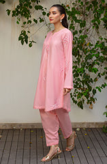 Muse Embroidered 2 Pc Pret Collection By TNG Store D-01 Blush (Pinkish)