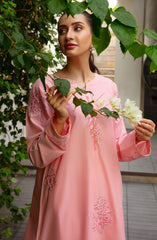 Muse Embroidered 2 Pc Pret Collection By TNG Store D-01 Blush (Pinkish)