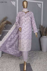 HZ Chikankari Embroidered Collection Vol 02 2024 CEC 722