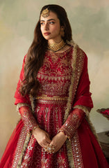 Saad Shaikh Elena Wedding Unstitched Formals Collection D-03 Cerise