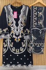 Luxury Lawn Pret Collection by Amna Khadija D-CRS2401 A