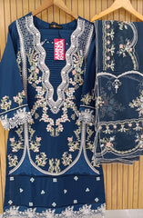 Luxury Lawn Pret Collection by Amna Khadija D-CRS2401 B