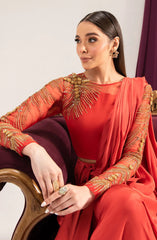 Tiffany Luxury Pret Collection By Maria Osama Khan D-03 Carelian