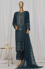 Sadabahar Afsanay Luxury Chiffon Collection Vol 10 D-Cf3 Blue