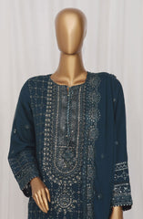 Sadabahar Afsanay Luxury Chiffon Collection Vol 10 D-Cf3 Blue