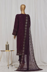 Sadabahar Afsanay Luxury Chiffon Collection Vol 10 D-Cf3 Purple