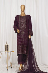 Sadabahar Afsanay Luxury Chiffon Collection Vol 10 D-Cf3 Purple