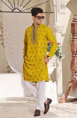 TGM Fancy Kurta Pyjama Collection Citrus Sparkle