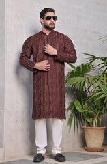 TGM Fancy Kurta Pyjama Collection Copper Crest