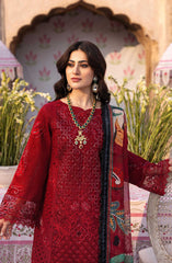 Husn e Jahan by Mahnur Unstitched Lawn Summer Collection 2025 D-03 Elena