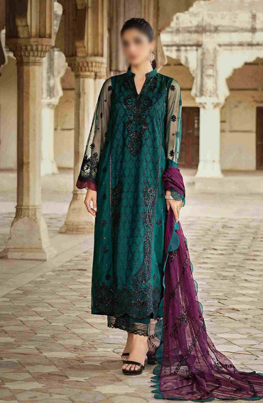 Tahra Unstitch Formal collection by Zainab Chottani D-06 SAANJH