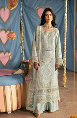 Husn e Jahan by Mahnur Unstitched Lawn Summer Collection 2025 D-07 Amalia