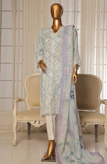 Bin Saeed Exclusive White N White Chikankari Collection 2025 D-07