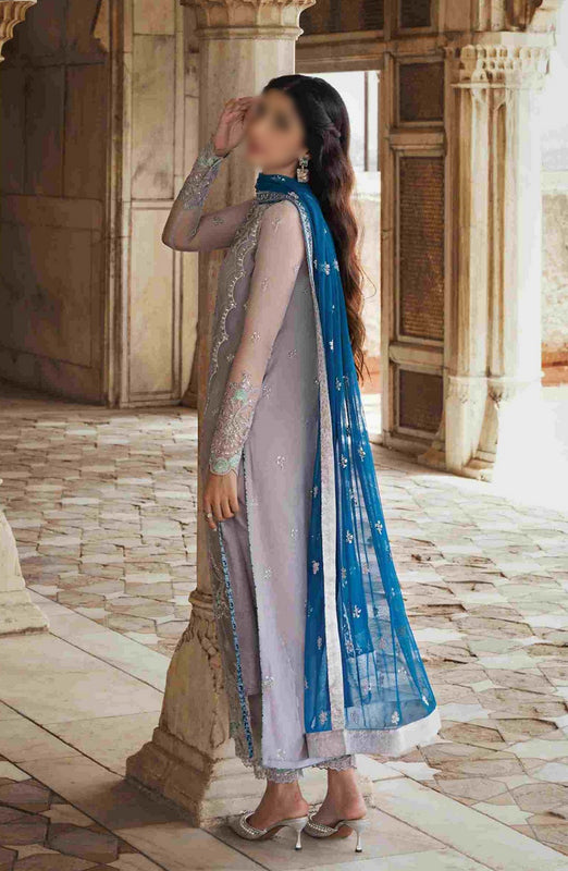 Tahra Unstitch Formal collection by Zainab Chottani D-08 NIGAR