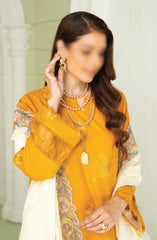 Baad e baharaan Chikankari Collection with Fancy Dupatta D-09