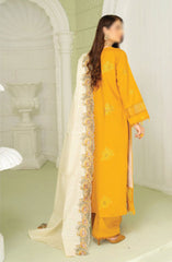 Baad e baharaan Chikankari Collection with Fancy Dupatta D-09