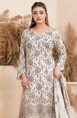 Meheroon by Tawakkal Fabrics Unstitched Lawn Summer Collection 2025 D-1101