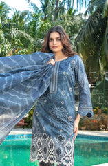 Thamina - Embroidered Digital Lawn Collection 2025 D-1194