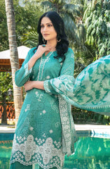 Thamina - Embroidered Digital Lawn Collection 2025 D-1196