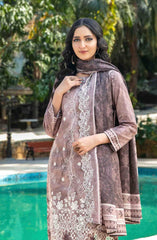 Thamina - Embroidered Digital Lawn Collection 2025 D-1197