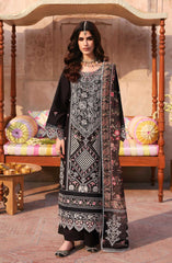 Husn e Jahan by Mahnur Unstitched Lawn Summer Collection 2025 D-08 Irene