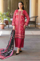 Masooma Digital Printed Bana Dora Lawn Collection 2025 D-1496