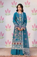 Husn e Jahan by Mahnur Unstitched Lawn Summer Collection 2025 D-14 Renee