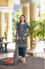 Masooma Digital Printed Bana Dora Lawn Collection 2025 D-1501