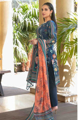 Masooma Digital Printed Bana Dora Lawn Collection 2025 D-1501