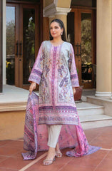 Masooma Digital Printed Bana Dora Lawn Collection 2025 D-1504