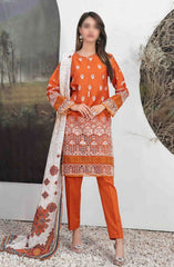 Zeyda - Stitched Schiffli Lawn Collection Vol 02 2024 D 1851