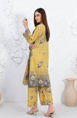 Mehrin - Laserkari Embroidered Digital Printed 2pcs Collection By Tawakkal Fabrics D 2095