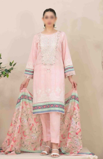 Ahava - Stitched Embroidered Digital Lawn Collection D-2679
